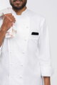Kuchařský pánský rondon_GRAND CHEF ALLURE_náprsní kapsa