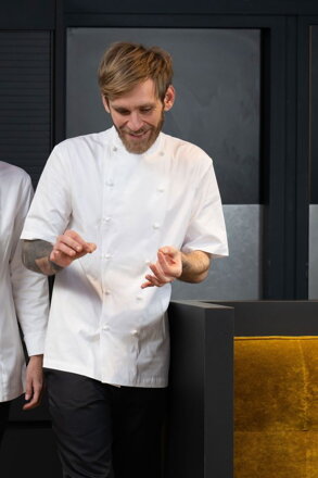 Kuchařský rondon Bragard GRAND CHEF® s krátkým rukávem